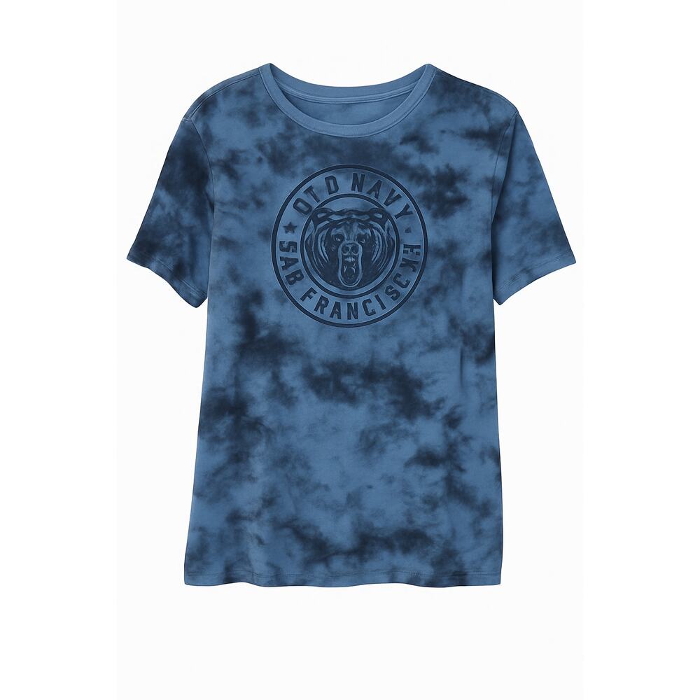 Old Navy San Francisco Bear Tie Dye Tee Medium